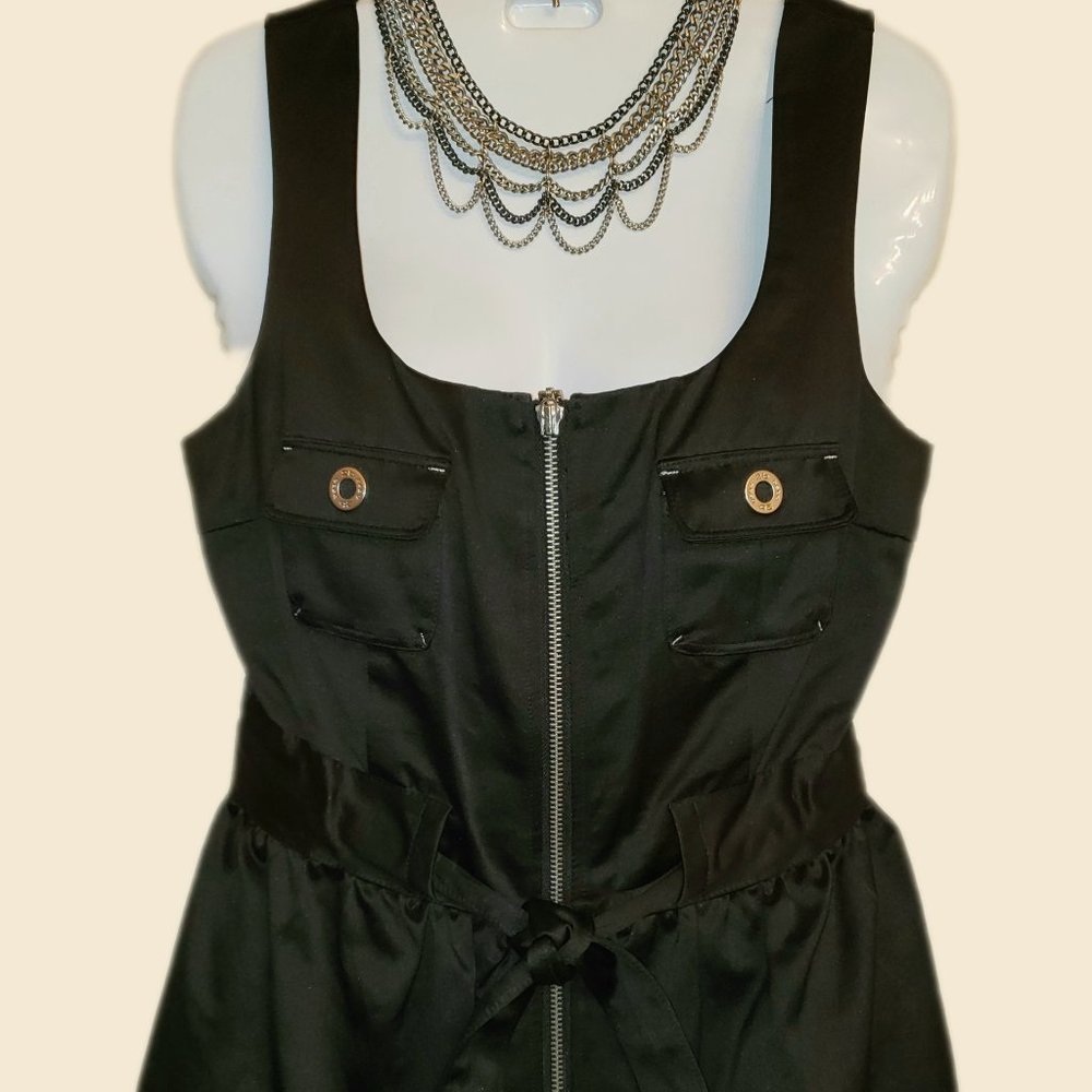 2B Bebe sleeveless black top, Size S (petite)